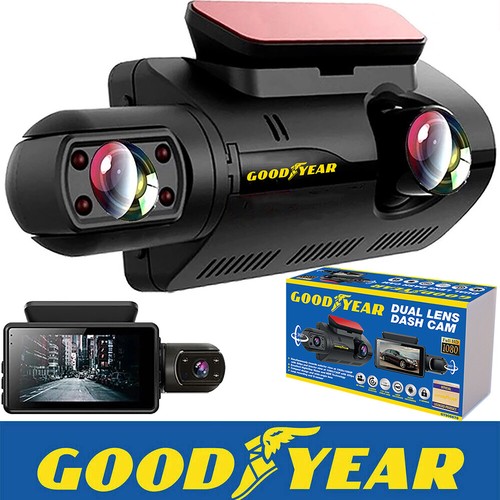 Goodyear dash cam auto doppia - dash,