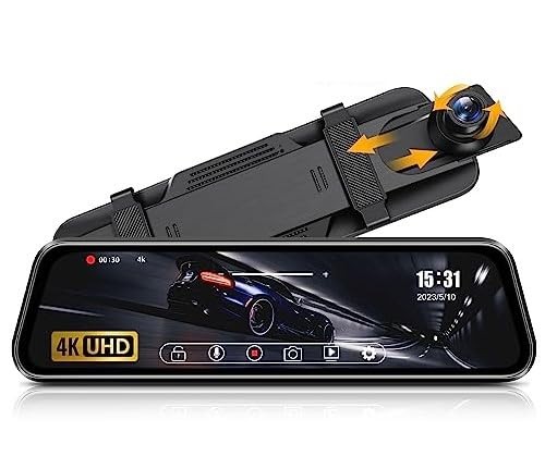 Dash cam specchietto 10 - 4k,