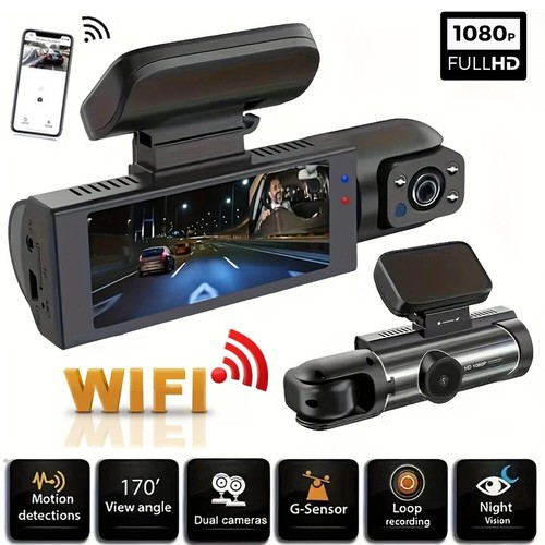 Dashcam wifi auto telecamera - wifi,