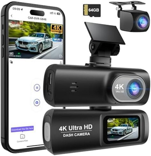 Dash cam auto 1080p wifi - cam, +