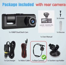 3 CAM DASHCAM PER AUTO WI-FI