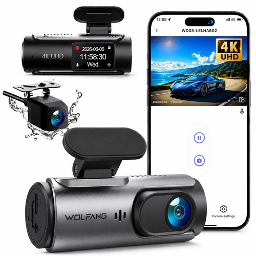 Wolfang dash cam auto - cam,