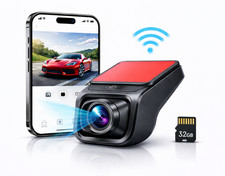 DASHCAM WIFI 1080P CON SCHEDA