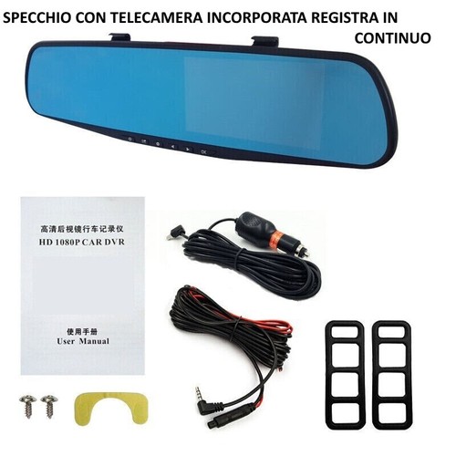 Specchietto dash cam - specchietto,