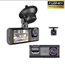 3 Cam Dashcam Per Auto