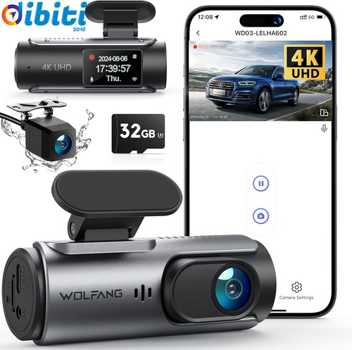 Dash cam auto doppia wifi - auto,
