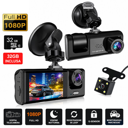 Dashcam telecamera per auto - dashcam,